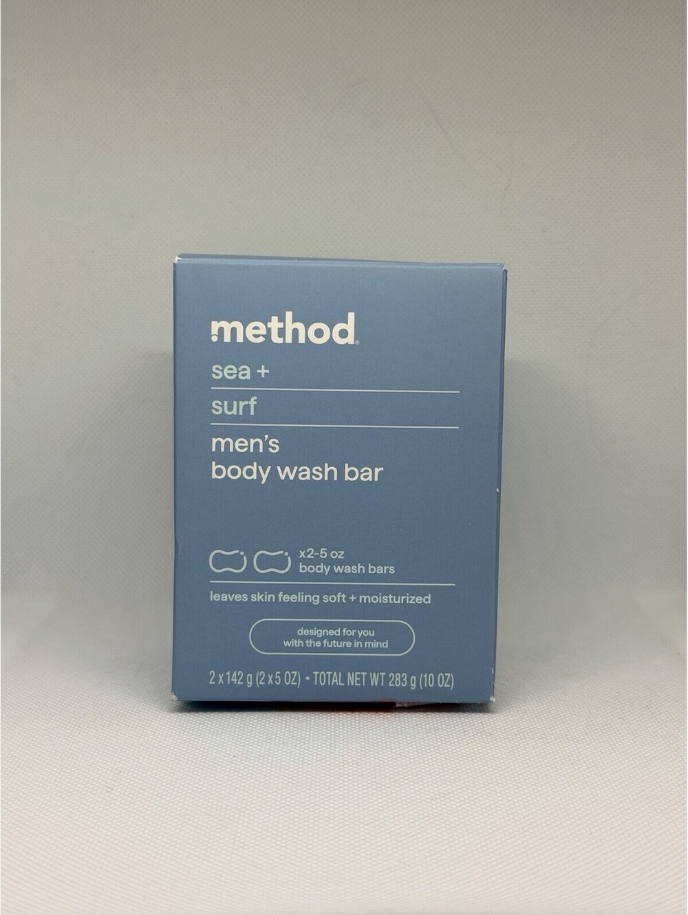 3-Pack Method Men's Body Wash Bar Soap, Sea & Surf, 5oz, 2 Count (6 Bars)